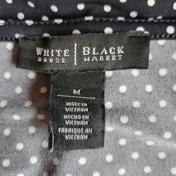 WHBM Sleeveless Ruffled Top Size Medium - Picture 3 of 3